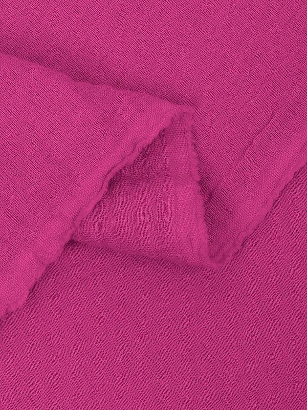 Муслин 125 г/м², 130 см / 25 метров, TBY.Mus.24723.51, цв.51 ярко-розовый