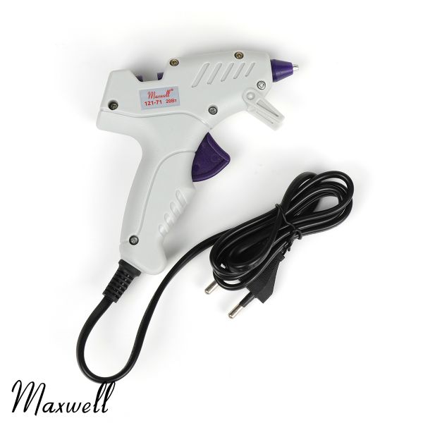 Клеевой пистолет ⌀7,2мм, 20W Maxwell Premium