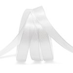 Лента атласная 1-сторонняя 12.0 мм / 22.86±1 метров, 127 жемчужный, Globus