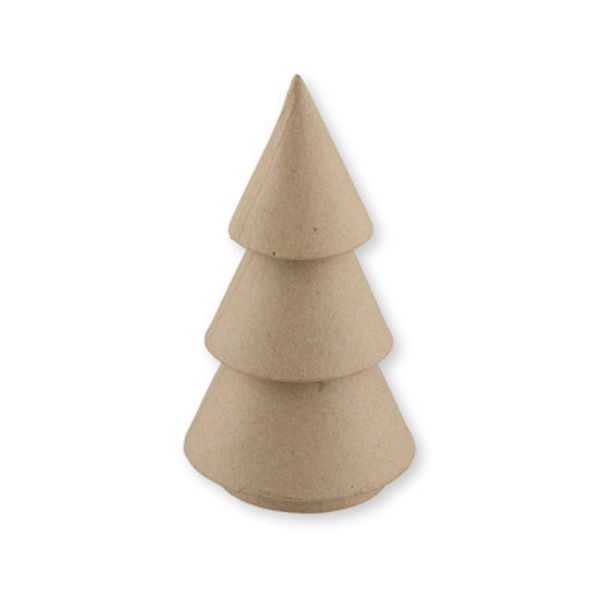 Заготовка из папье-маше Елка, 14.5х6.5 см, 2 шт, PAM-036 Love2art