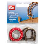 Кольца для ручек сумки, медный, 1,8 см, 4 шт, Prym