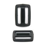 Пряжка, ПА, черный, 25 мм, 100 шт