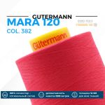 Нитка Gutermann Mara 120 (5000 метров), 1 боб., универсальная | 382 мальва