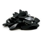 Пуговицы на ножке (3.01-203-45) (черный), Б25, 20 шт