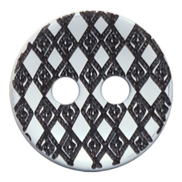 Пуговицы детские Gamma AY 9952 16 (10 мм) 36 шт, №А001 белый, Gamma AY 9952