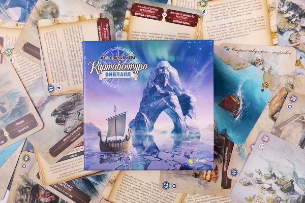 Игра настольная Картавентура Винланд, Эврикус BG-11078
