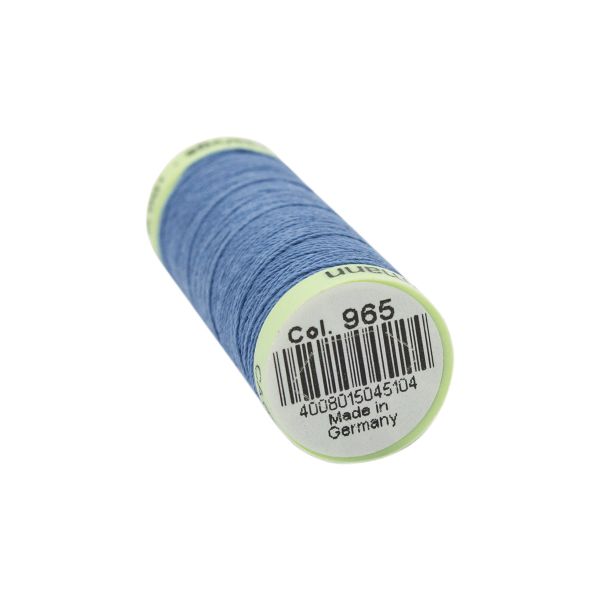 Нитки отделочные Gutermann Top Stitch, 30м, 965 дымчато серо-голубой, 5 катушек