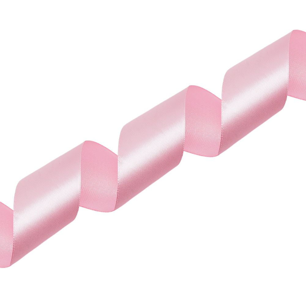 Лента атласная 1-сторонняя 50.0 мм / 22.86±1 метров, 010 св. розовый, Globus