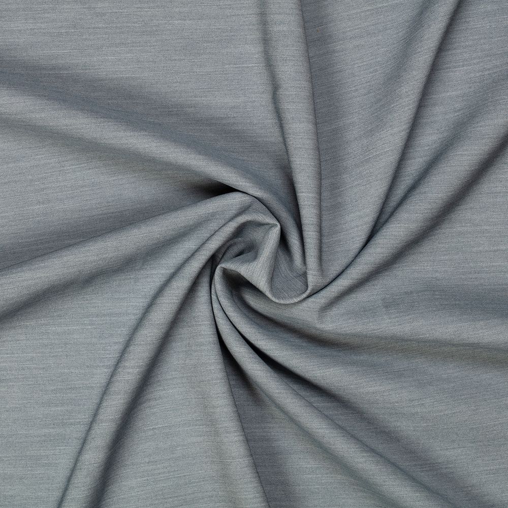 Ткань костюмная 200 г/м², 150х150±2 см, 46 серый меланж/grey melange, Gamma SUTF-005N