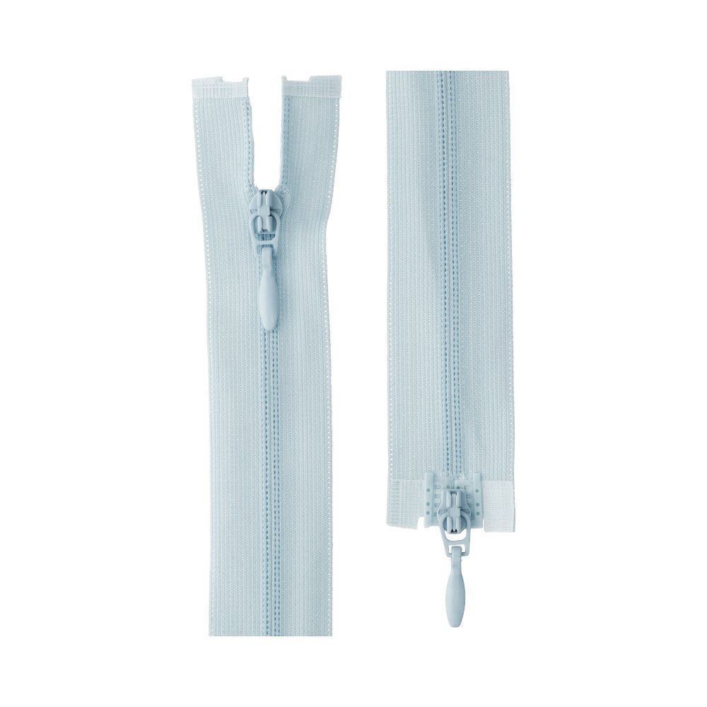 Молния спираль потайная плательная Т3 (3 мм) 2 зам., разъем., 70 см, 302 св.серо-голубой, G103L2 Gamma, 10 шт Молния спираль потайная плательная Т3 (3 мм) 2 зам., разъем., 70 см, 302 св.серо-голубой, G103L2 Gamma, 10 шт