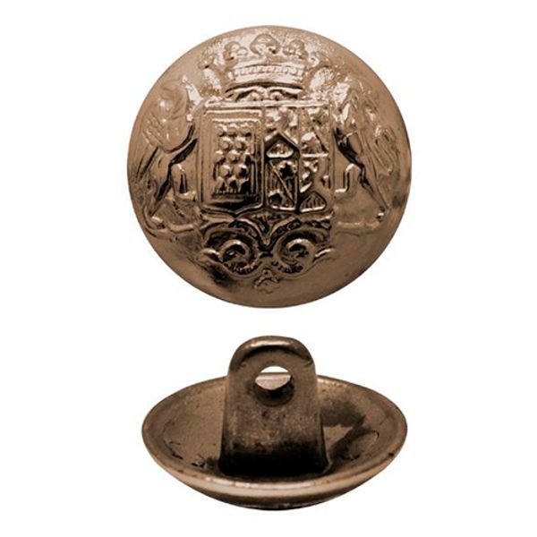 Пуговицы на ножке 20 мм, мет.т/медь