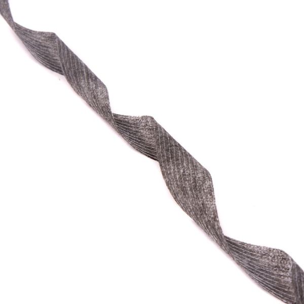 Лента клеевая нитепрошивная по долевой 45 г/м², 20 мм, точечный клей PA+PES, 100 метров, серый, L4YP44, Danelli, OEKO-TEX®