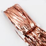 Занавес праздничный Дождик 100х200 см, 03-розовое золото, матовый, Boomzee GBZ-07