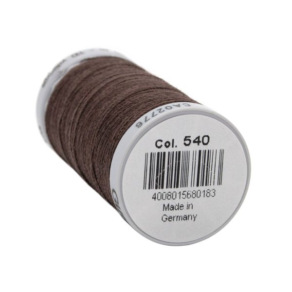 Нитки суперкрепкие Gutermann Extra Strong M782, 100м, 540 молочный шоколад, 5 катушек