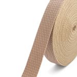 Стропа (ременная лента) 30 мм / 25 метров, толщ. 1.0 мм, [15.8 г/пог.м], 100% п/э, 24 кремовый
