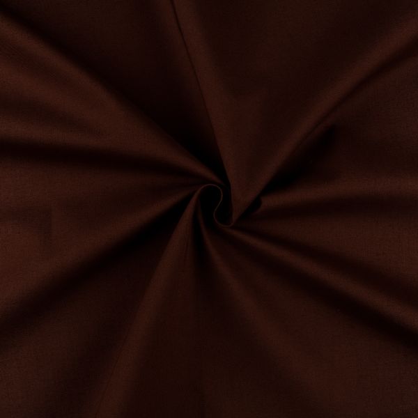 Ткань для пэчворка Peppy Краски жизни Люкс, рулон 112 см / 5 метров, 19-1218 коричневый, Peppy