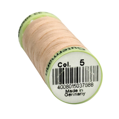 Нитки отделочные Gutermann Top Stitch, 30м, 005 кремовый, 5 катушек