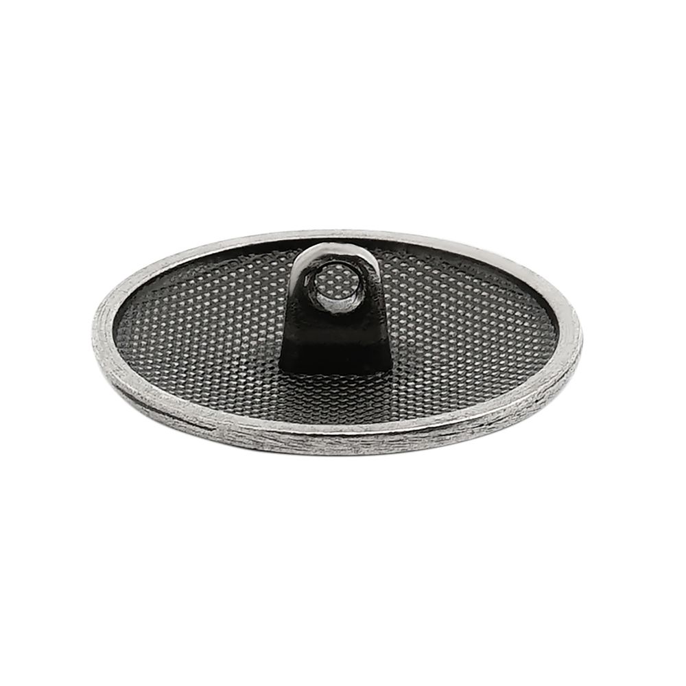 Пуговицы на ножке 36L (23мм), металл (DAS серебро черненое), ME_678, 36 шт