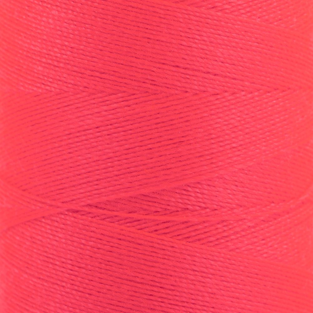 Нитки швейные бытовые Gamma 40/2, 365 м / 10 кат, 601 красно-розовый неон
