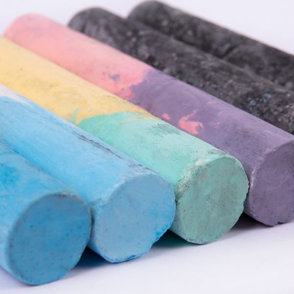 Мелки для рисования, меланжевые цвета 5 цв, Лео LPSC-06