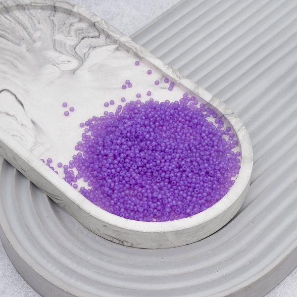 Бисер эффект алебастра 10/0, круг.отв., 100 г (5х20 г) Preciosa