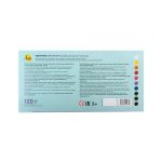 Пластилин восковой 120 г, 10 цв, Лео LMCW-0110