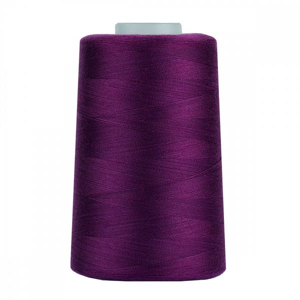 Нитки швейные Max 40/2, 4570 м (5000 ярд), 196 фиолетовый / 1 бобина