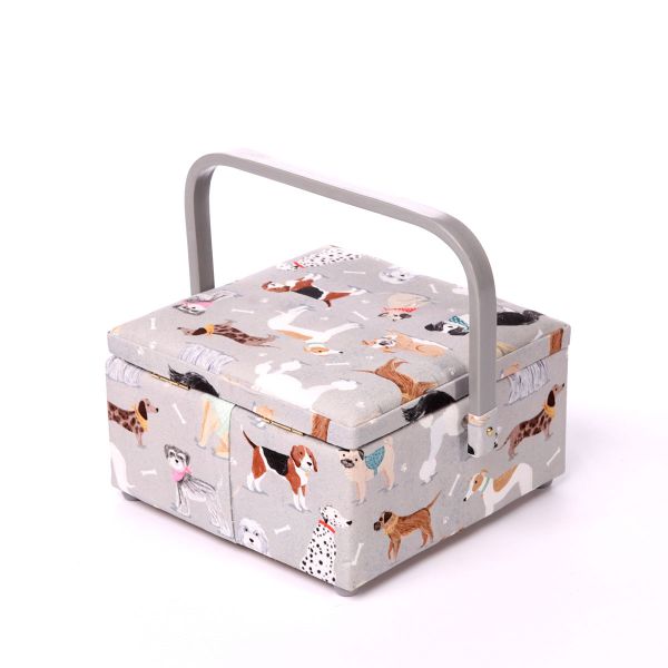 Шкатулка малая, декоративная, Собачки 20х20х11см, MRS/629-PVC-Tray