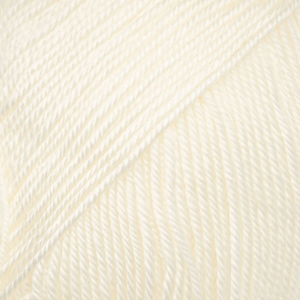 Пряжа Люблю вязать Зефир / уп.3 мот. по 100 г, 295 м, 001 белый