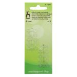 Кнопки одежные пластик прозрачный 8мм 10 шт, Pony