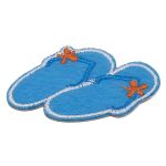 Термоаппликация Сланцы, 4х4.5см, Hobby&Pro