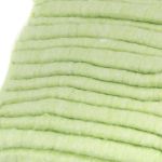 Вата хлопковая зигзаг 100±10 г, №03 зеленый, Warmtex VHZ-100