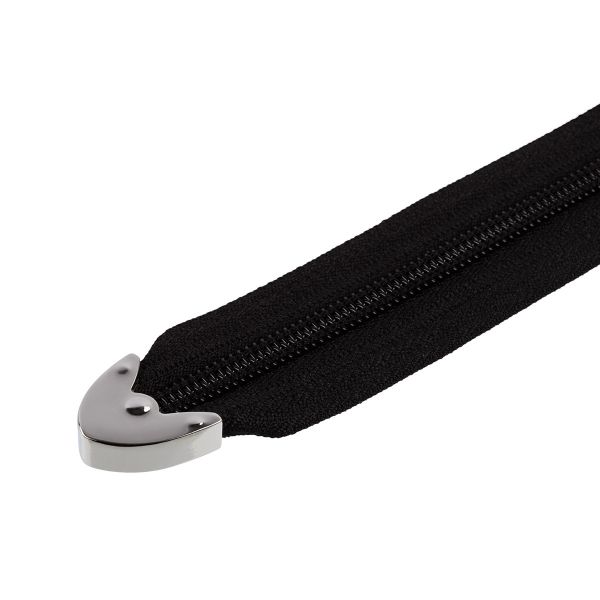 Наконечник для молний 22 мм, 22х20х5 мм, 5 шт, 01 никель, Gamma LTZ-02