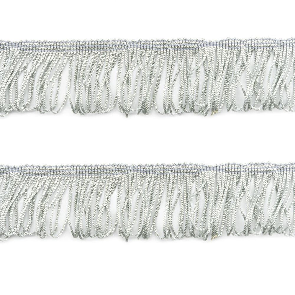 Бахрома отделочная 35.0 мм / 25 метров, цв.230 стальной