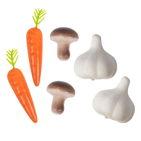 Декоративные элементы 6х6 шт, MIX 2, Blumentag SDF-02