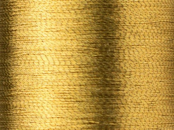 Нитки вышивальные металлизированные Madeira Metallic №40, 200 м, цв. Gold 7, 9842, 5 катушек