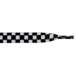 Шнурки 10 мм, 120 см, 1 пар(a), №05 бело-черный (шахматы), Gamma SHL-01/01