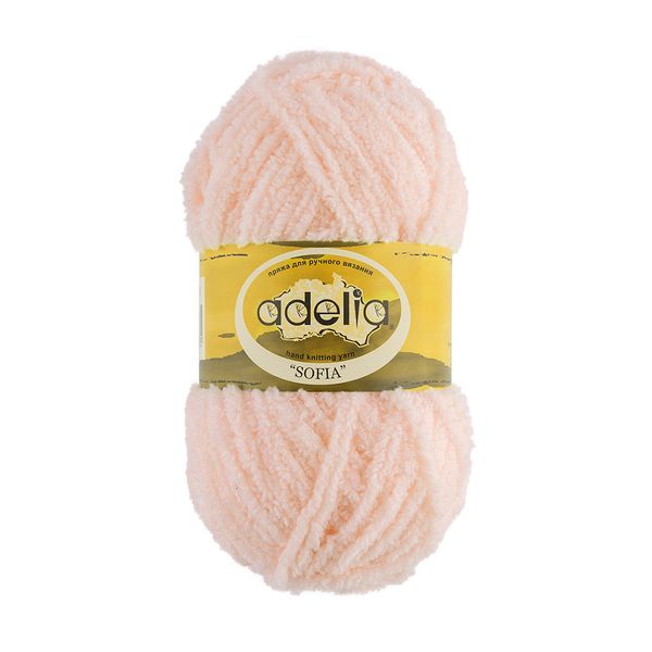 Пряжа Adelia Sofia / уп.10 мот. по 50г, 90м, 36 персиковый