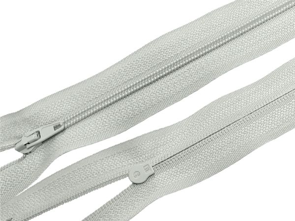 Молния спираль (витая) (цв.SBS) брючная Т3 (3 мм) 1 зам., н/раз., 18 см, автомат, S-831 светло-голубой, уп.100 шт