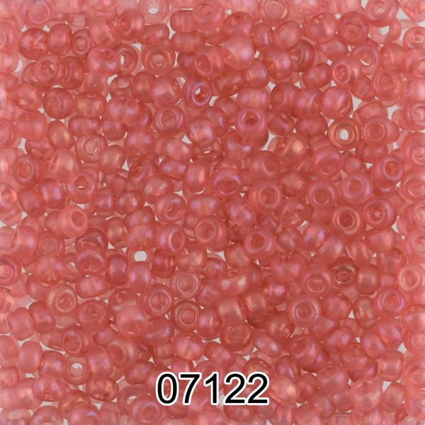 Бисер Preciosa 10/0 (2.3 мм), 500 г, 07122 (Ф613) розовый/перл