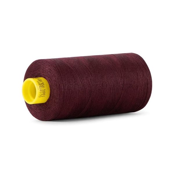 Нитка особо тонкая Gutermann Mara №150 (150/2), 1000 м, 713953, цв. 130 т.марсала, 1 катушка