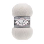 Пряжа Alize (Ализе) Superlana TIG / уп.5 мот. по 100 г, 570м, 599 слоновая кость