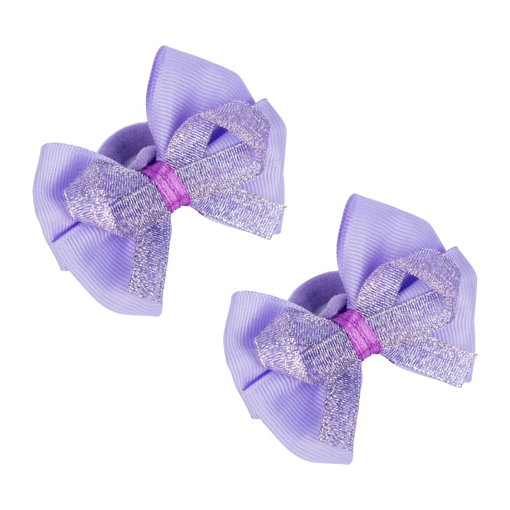 Набор резинок для волос, 10 шт, №02 св.фиолетовый, Cherry Mary DR07059