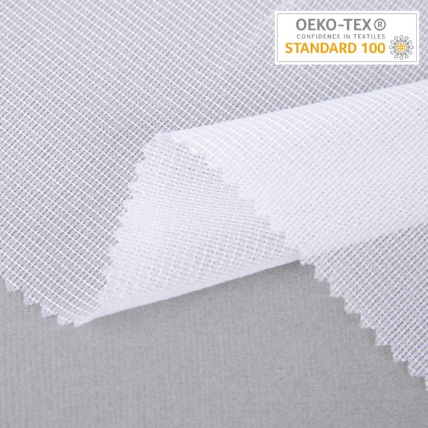 Дублерин эластичный нитепрошивной точечный 40 г/м², 150 см / рул. 50 метров, белый, G-83eht Gamma