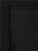 Флис 1-сторонний 130 г/м², 150 см / 2 метра, TBY-0085-322.130.2, цв.F322 черный