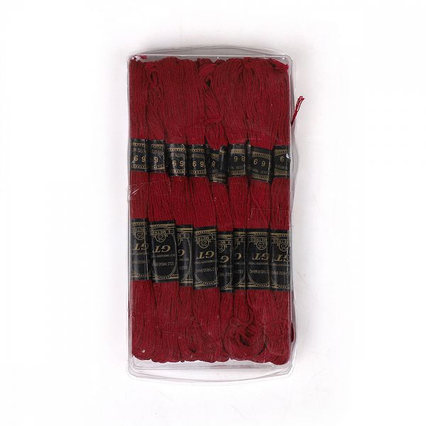 Мулине Ideal, цв.869 малиновый, 24 мотка по 8 метров