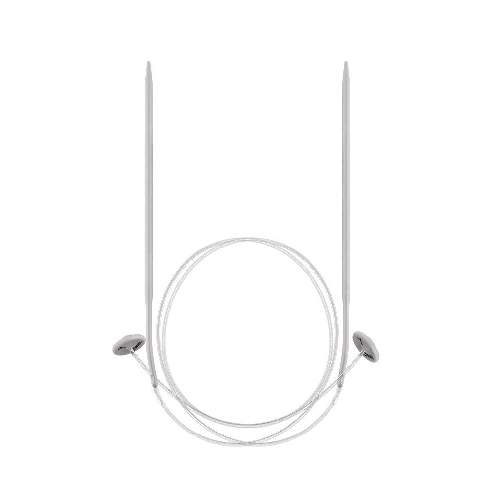 Спицы съемные металл ⌀4.0 мм, 50 см, с фиксатором, Gamma KNK