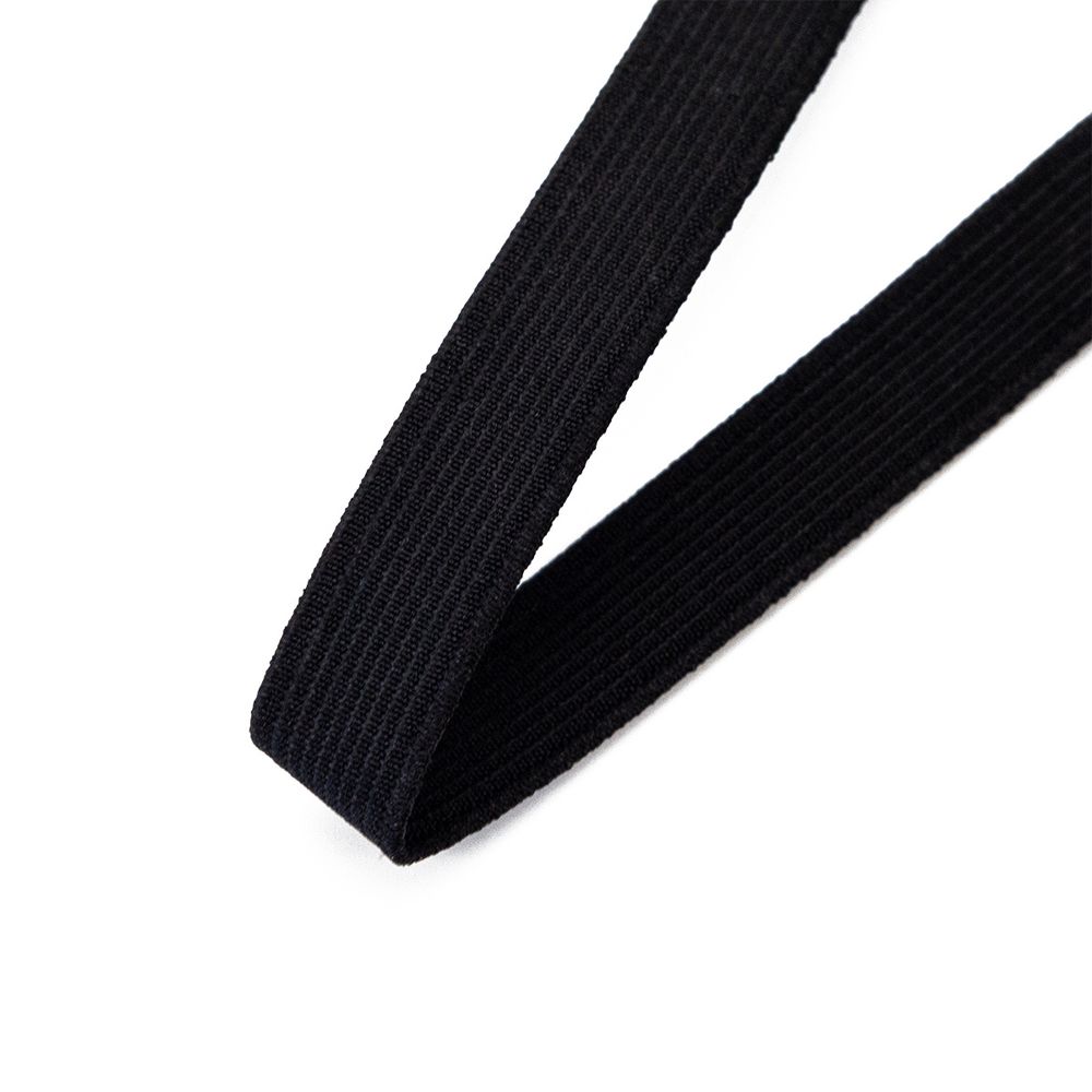 Резинка башмачная 15.0 мм / 25 метров, вязаная, черный