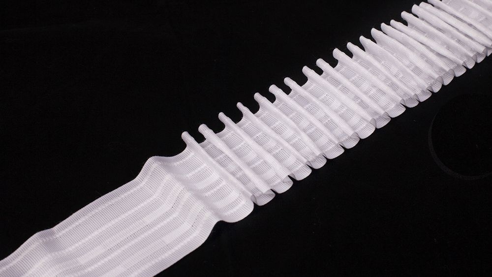 Лента шторная 1/2 60 мм, 50 м, белый, Blitz Лента шторная 1/2 60 мм, 50 м, белый, Blitz