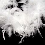 Боа из перьев 2 метра, 50±3 г, белый